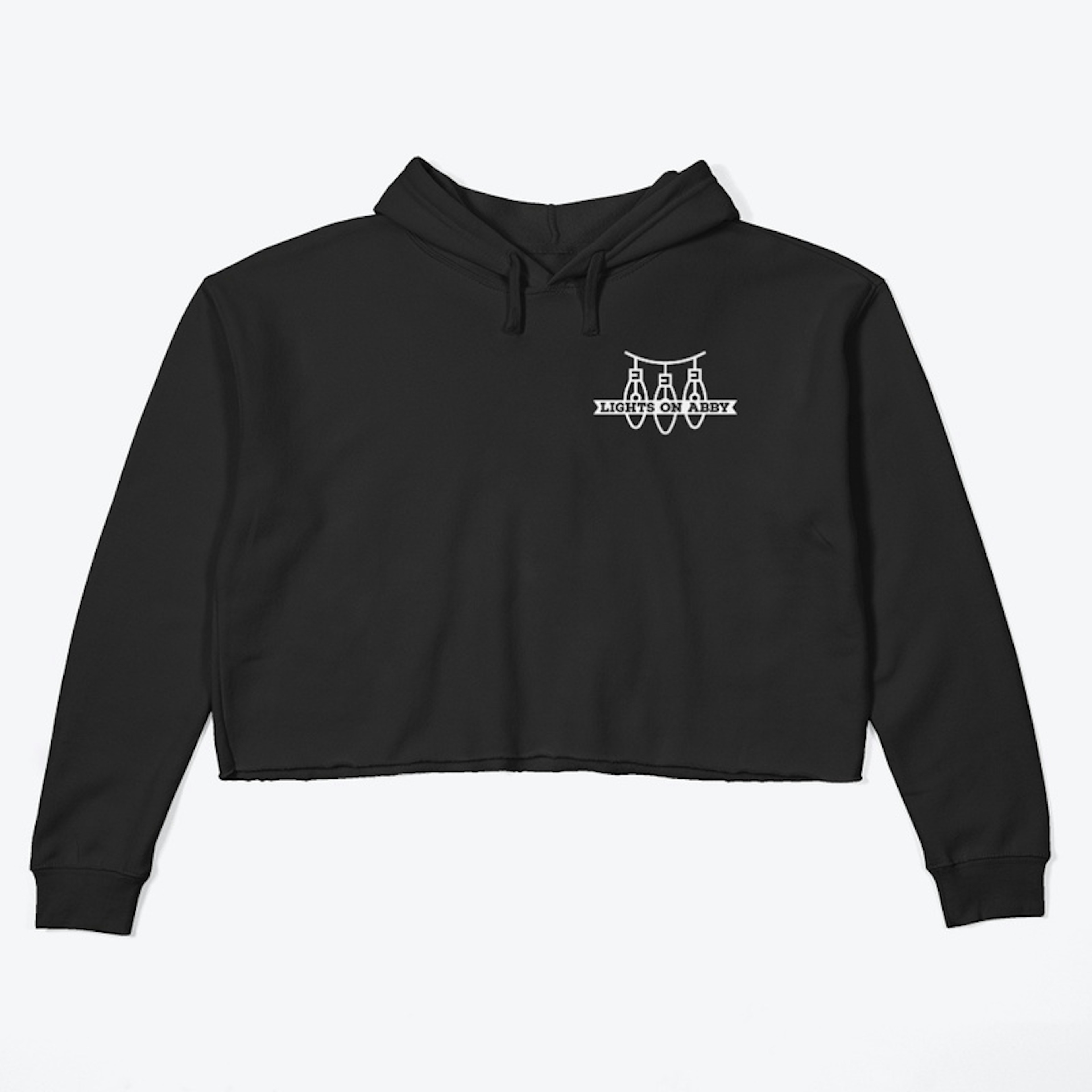 Lights on Abby Cropped Hoodie - WL