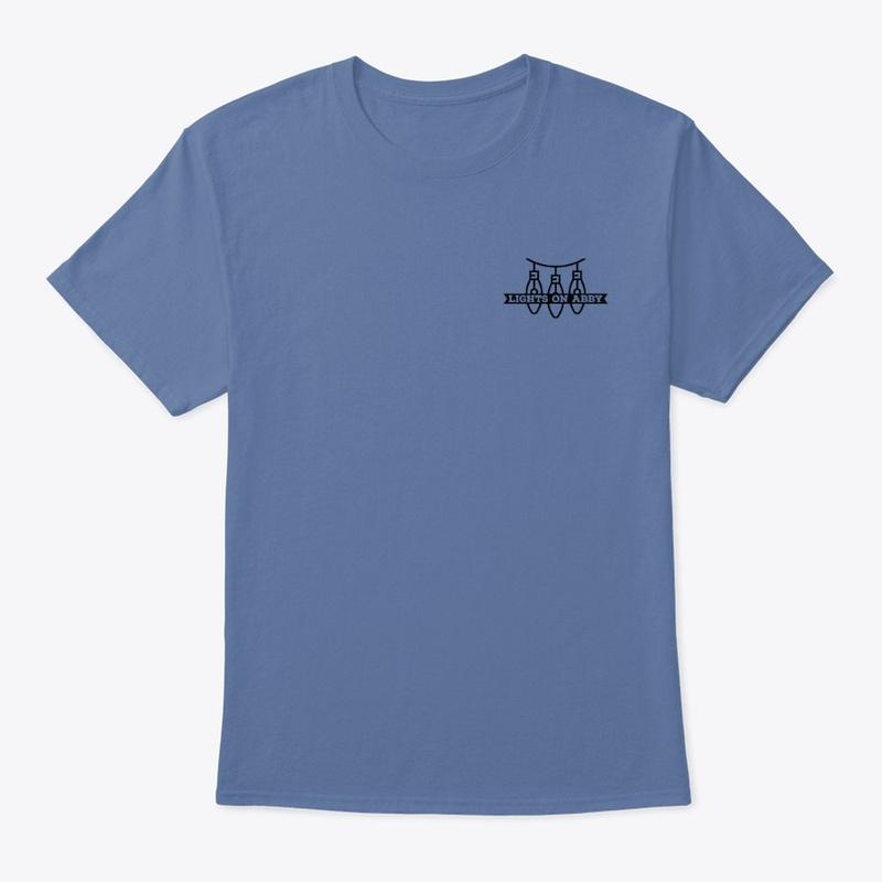 Lights on Abby Classic Tee - BL