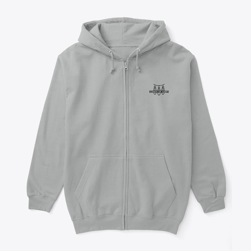 Lights on Abby Zipped Hoodie - BL