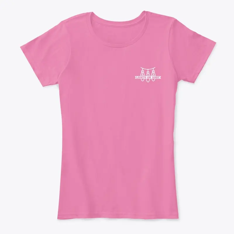 Lights on Abby Comfort Tee - WL