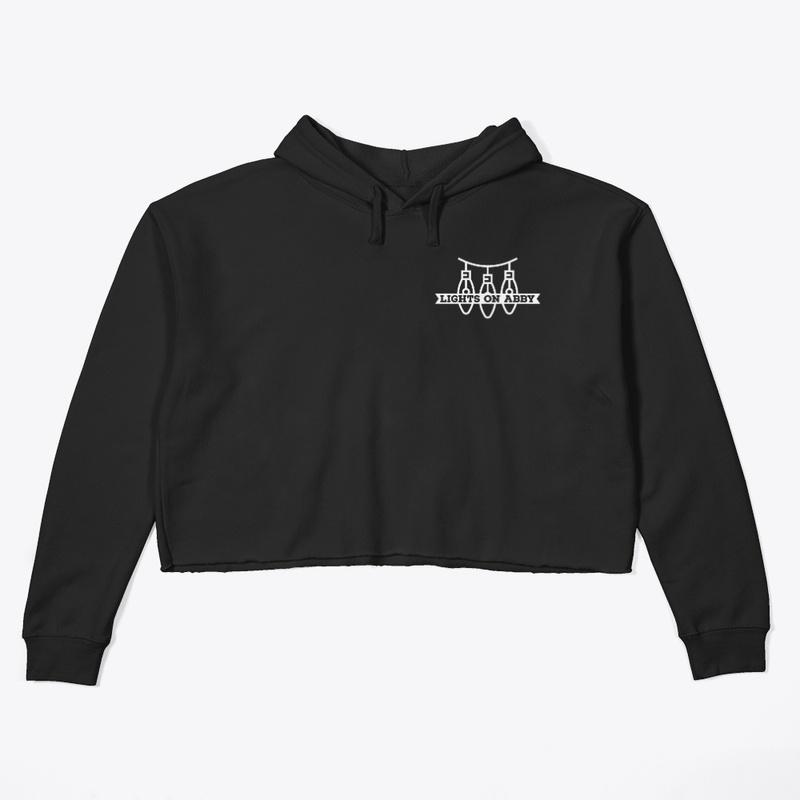 Lights on Abby Cropped Hoodie - WL